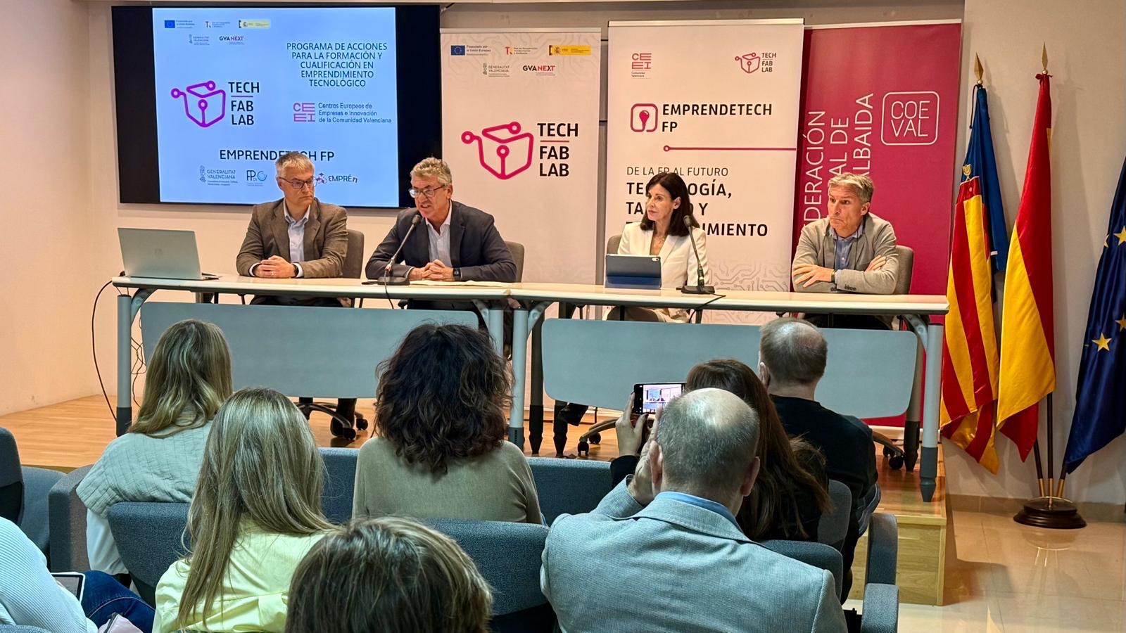 Tech Fab Lab Comunitat Valenciana lanza un programa integral para acelerar la innovación y el emprendimiento tecnológico a través de la Red CEEI